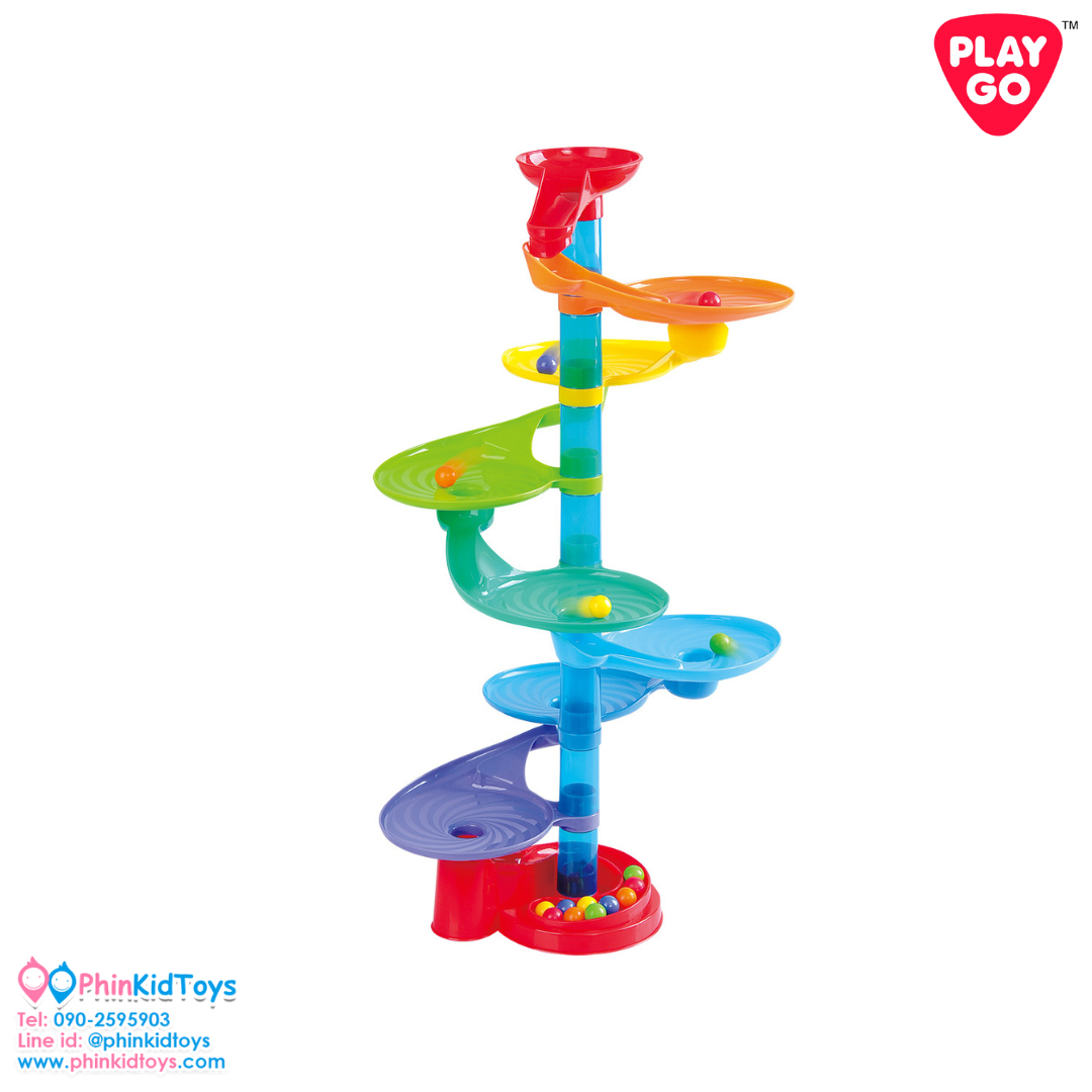 PLAYGO 9352 ท่อบอลวิ่งวน MARBLE SWIRLY RUN (PG-9352)