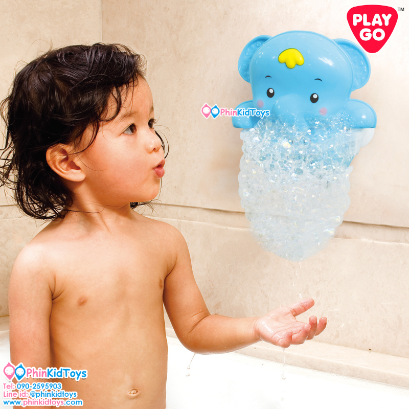 Playgo 1800 ช้างน้อยพ่นฟอง
