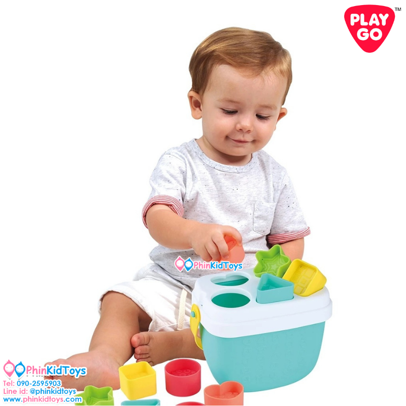 PLAYGO 1672 ชุดต่อประกอบรูปร่างรูปทรง SHAPE & STACK BUNDLE (PG-1672)