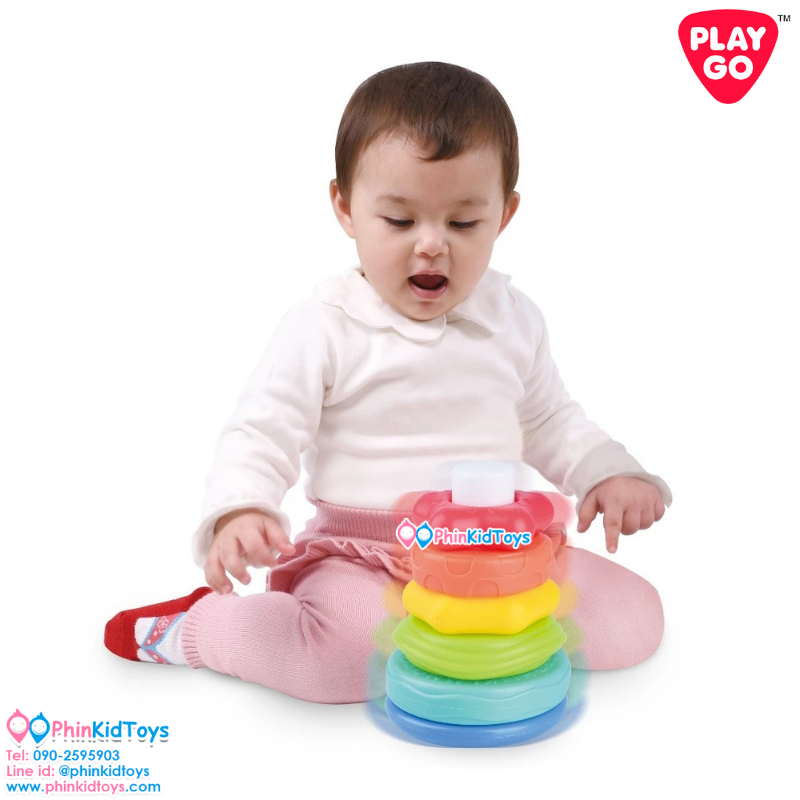 PLAYGO 1672 ชุดต่อประกอบรูปร่างรูปทรง SHAPE & STACK BUNDLE (PG-1672)