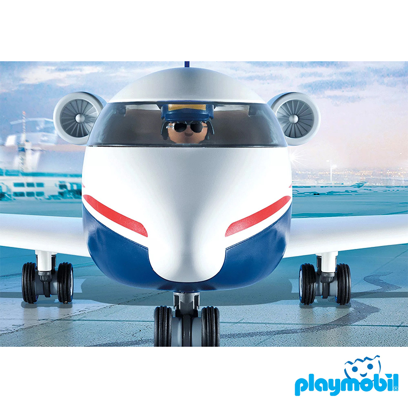 Playmobil 71153 City Action Airport with Airplane and Control Tower ซิตี้แอคชั่น สนามบินพร้อมเครื่องบินและหอควบคุม
