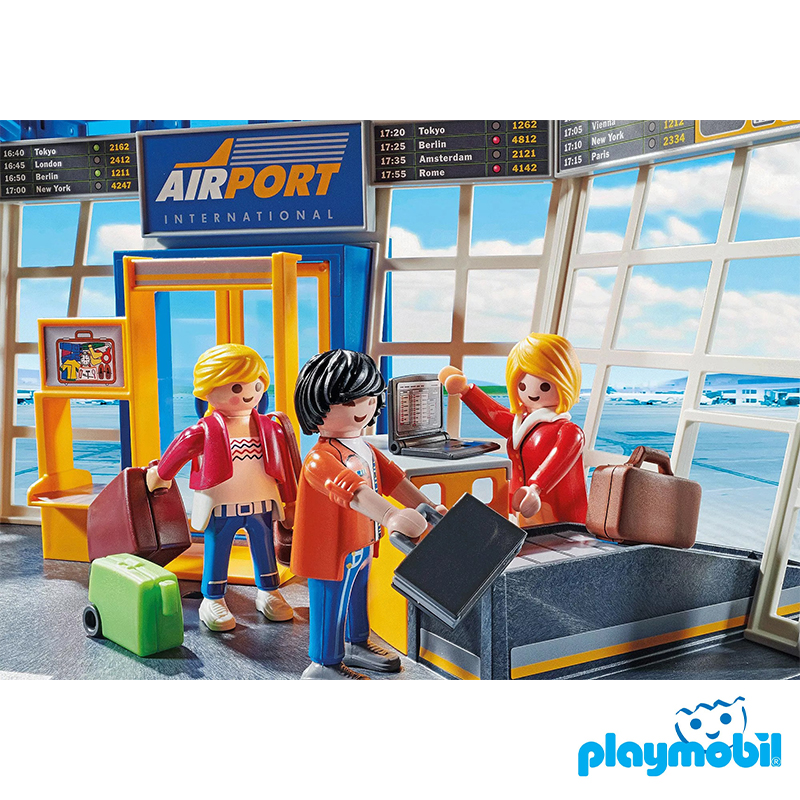 Playmobil 71153 City Action Airport with Airplane and Control Tower ซิตี้แอคชั่น สนามบินพร้อมเครื่องบินและหอควบคุม