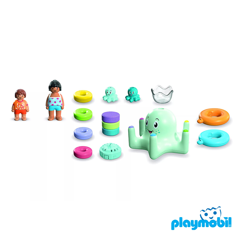 Playmobil 71438 JUNIOR & Tinti: Colourful Kraken จูเนียร์ & ทิ้นที่ ปลาหมึกยักษ์หลากสี