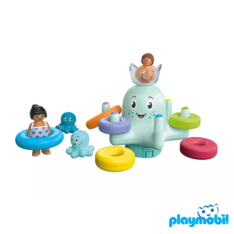 Playmobil 71438 JUNIOR & Tinti: Colourful Kraken จูเนียร์ & ทิ้นที่ ปลาหมึกยักษ์หลากสี