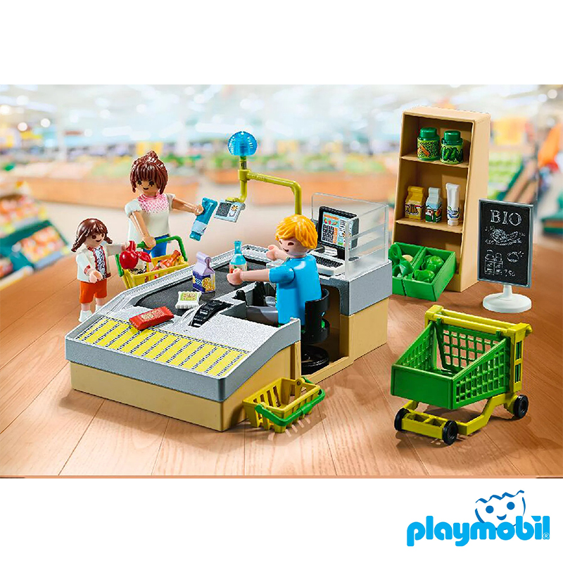 Playmobil 71648 Promo Pack Organic supermarket โปรโมแพ็ค ซูเปอร์มาร์เก็ตออร์แกนิค