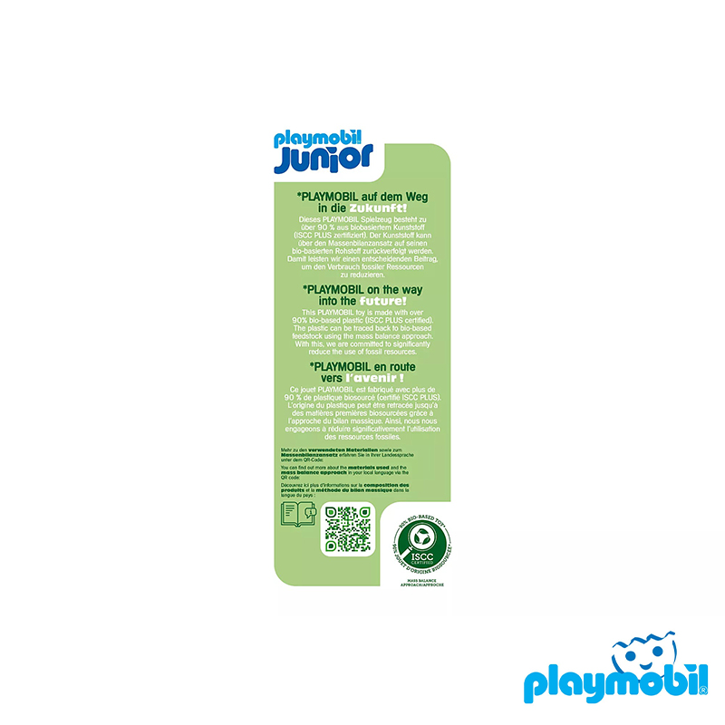 Playmobil 71702 JUNIOR Crazy Donut Truck with Stacking and Sorting Feature จูเนียร์ รถบรรทุกโดนัท