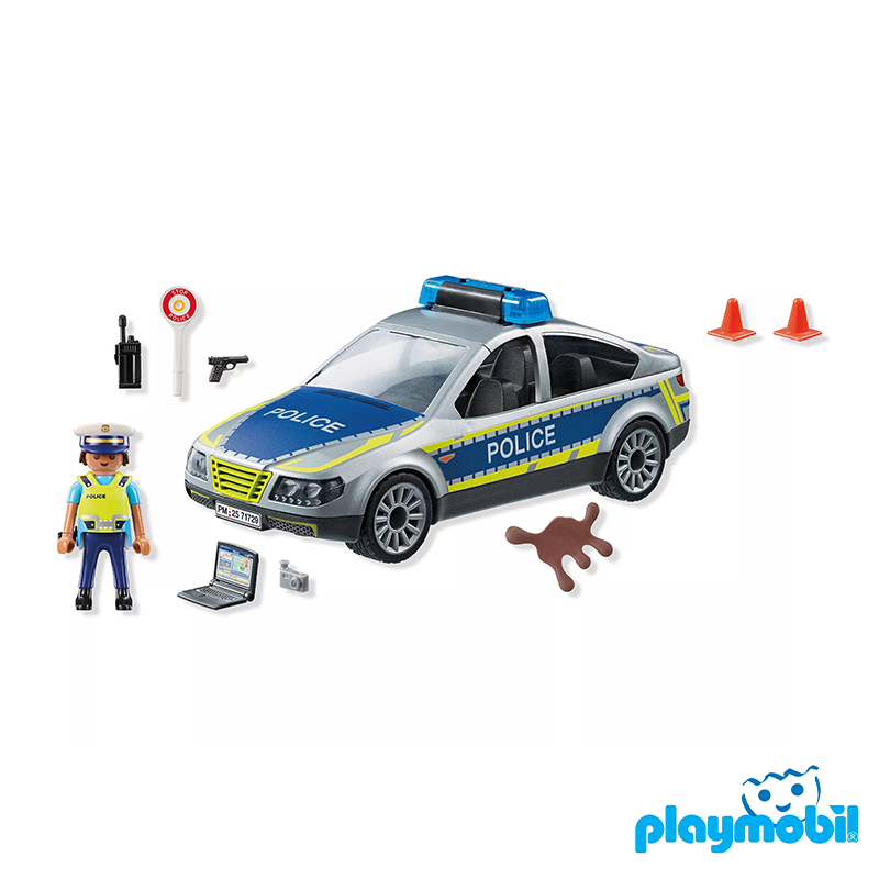 Playmobil 71729 Police Patrol Car ตำรวจ รถตำรวจตรวจตราพร้อมไฟและเสียง