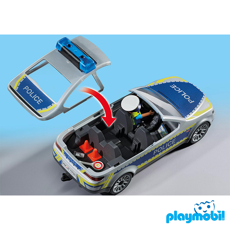 Playmobil 71729 Police Patrol Car ตำรวจ รถตำรวจตรวจตราพร้อมไฟและเสียง