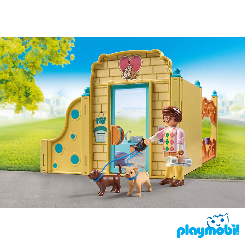 Playmobil 71743 Pet grooming Puppy Care Center เพ็ทกรูมมิ่ง ศูนย์ดูแลลูกสุนัข