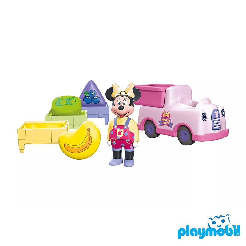 Playmobil 71770 JUNIOR & Disney: Minnie Mouse's Color Sorting Fruit Truck จูเนียร์ & ดิสนีย์ รถผลไม้ของมินนี่