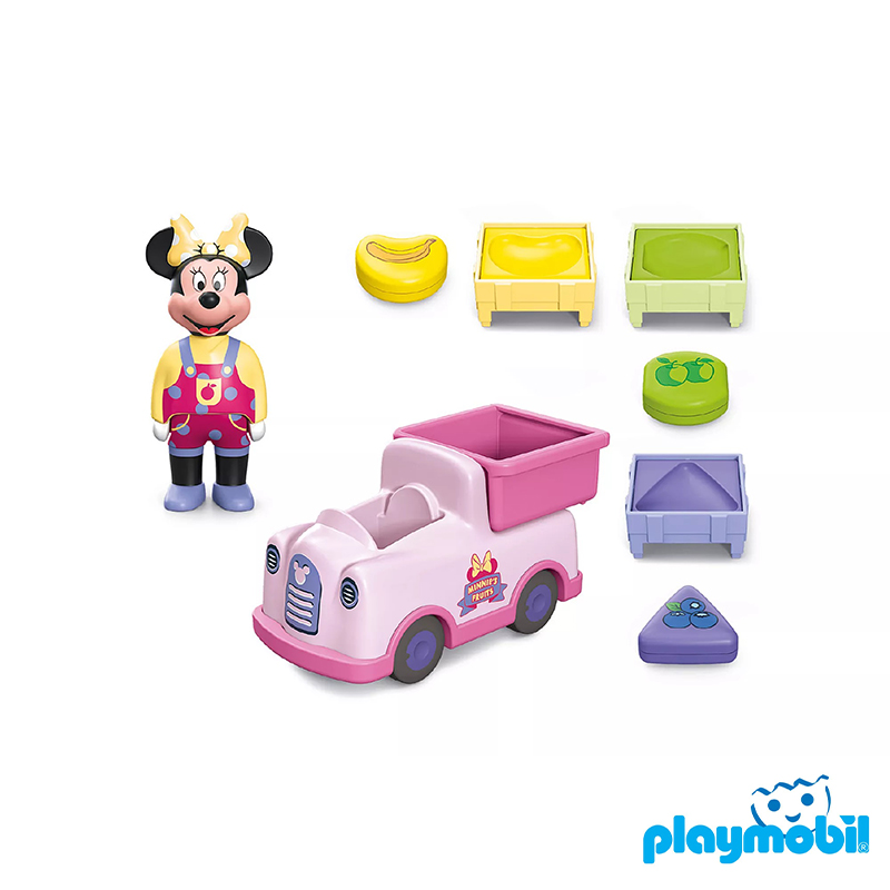 Playmobil 71770 JUNIOR & Disney: Minnie Mouse's Color Sorting Fruit Truck จูเนียร์ & ดิสนีย์ รถผลไม้ของมินนี่