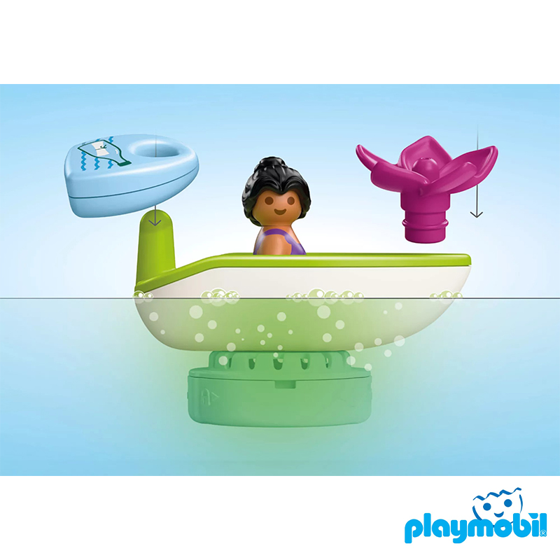 Playmobil 71777 JUNIOR & Tinti: Colourful Bath Time Christmas Countdown จูเนียร์ & ทิ้นที่ อาบน้ำแสนสนุกรอคริสต์มาส