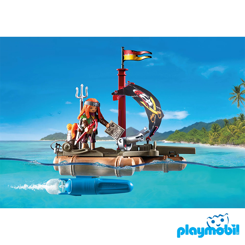 Playmobil 71794 Pirate Raft with Treasure โจรสลัด แพโจรสลัดพร้อมสมบัติ