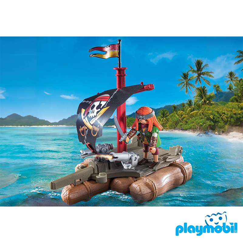 Playmobil 71794 Pirate Raft with Treasure โจรสลัด แพโจรสลัดพร้อมสมบัติ