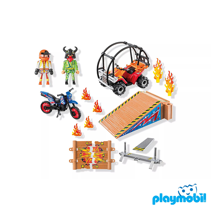 Playmobil 71808 Action Heroes Stunt Show แอคชั่นฮีโร่ สตั๊นโชว์