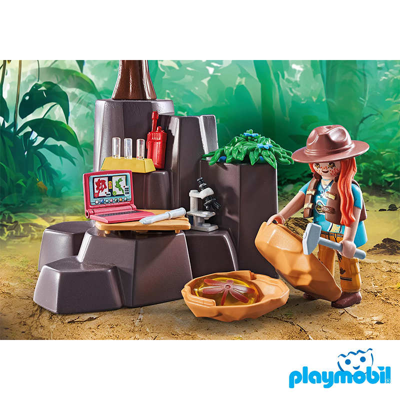 Playmobil 71819 Dinos Brachiosaurus with Hovercraft ไดโนเสาร์ แบรคิโอซอรัสกับเรือโฮเวอร์คราฟต์