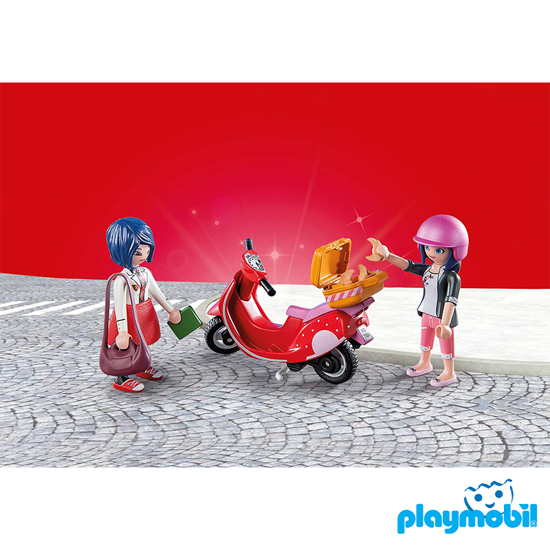 Playmobil 71864 Miraculous: Paris Scooter Ride มิราคูลัส ขี่สกู๊ตเตอร์ทั่วปารีส