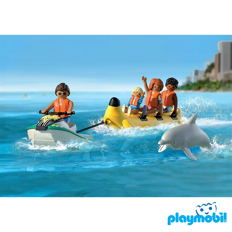Playmobil 71905 Vacation on the Beach Banana Boat Trip วันหยุดที่ชายหาด บานาน่าโบ๊ท