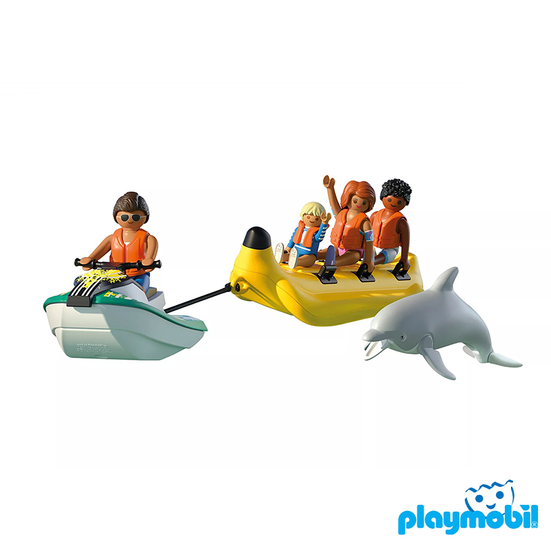 Playmobil 71905 Vacation on the Beach Banana Boat Trip วันหยุดที่ชายหาด บานาน่าโบ๊ท