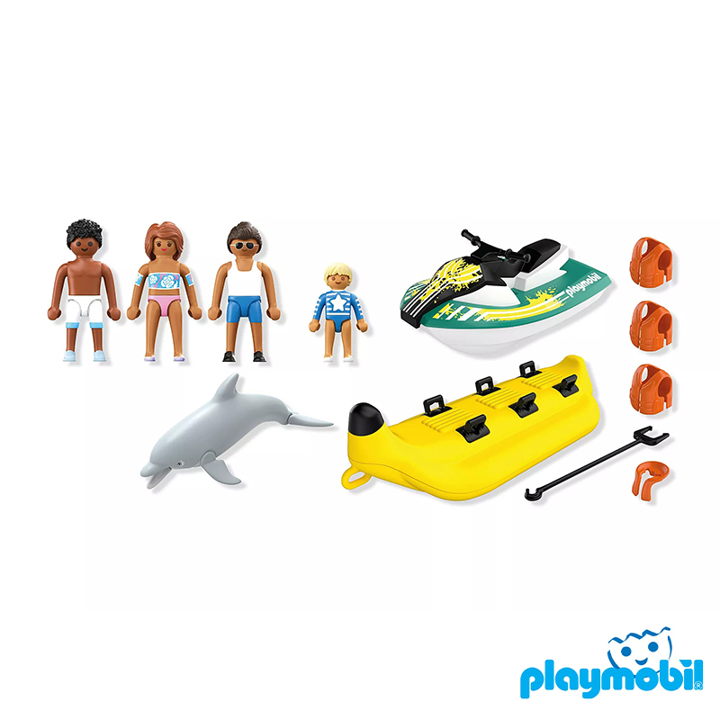 Playmobil 71905 Vacation on the Beach Banana Boat Trip วันหยุดที่ชายหาด บานาน่าโบ๊ท