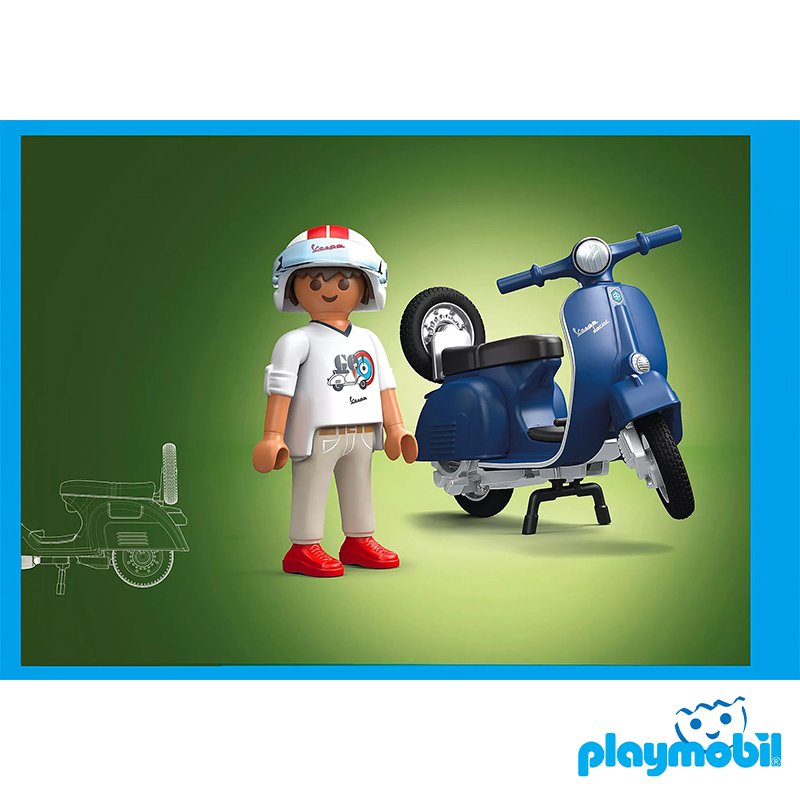 Playmobil 71622 Vespa 1969 Vespa 150 Sprint Veloce, blue เวสป้า สปรินท์ เวโลเช่ 150 ปี 1969 สีน้ำเงิน